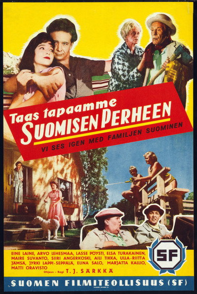 Póster de Taas tapaamme Suomisen perheen