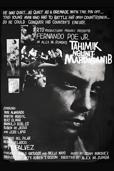 Póster de Tahimik ngunit mapanganib