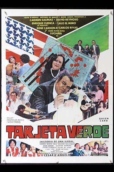 Póster de Tarjeta verde