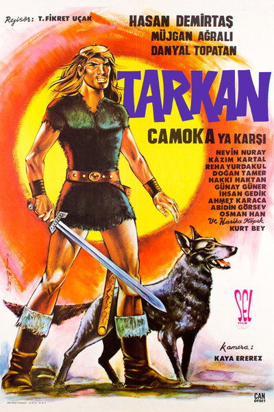 Póster de Tarkan: Camoka'ya Karsi