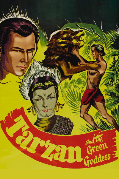 Póster de Tarzán y la diosa