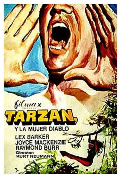 Póster de Tarzán y la mujer-diablo