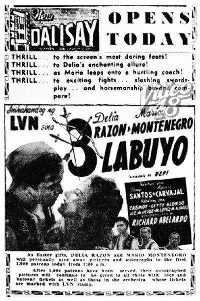 Póster de Tatlong labuyo