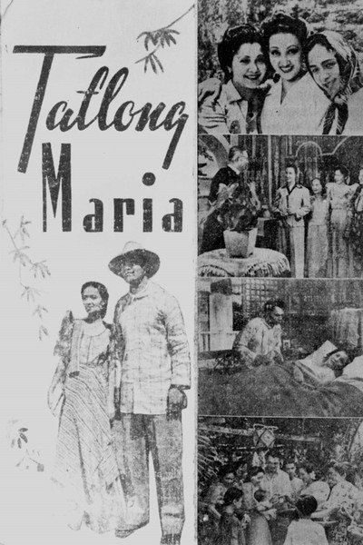 Póster de Tatlong Maria