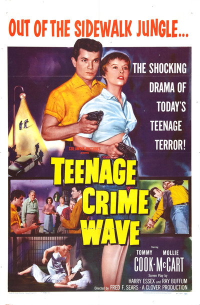 Póster de Teen-Age Crime Wave