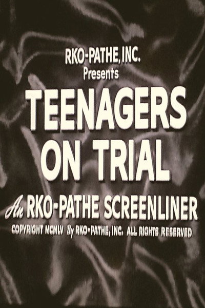 Póster de Teenagers on Trial
