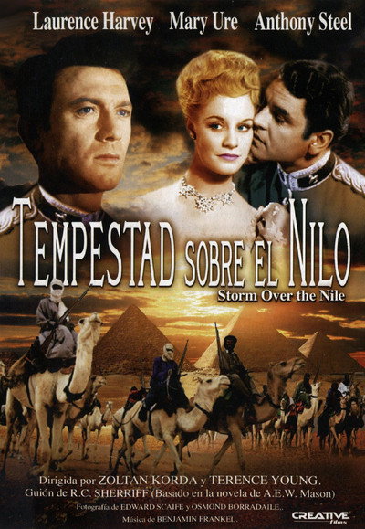 Póster de Tempestad sobre el Nilo