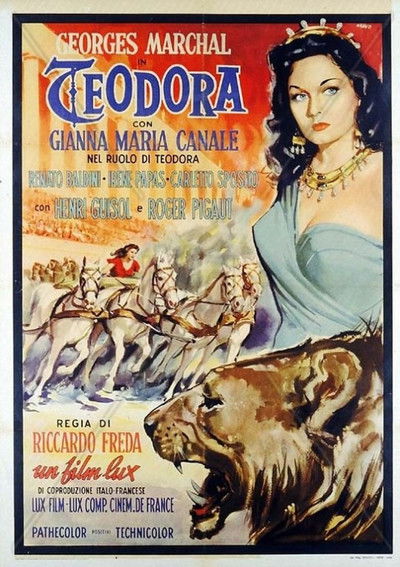 Póster de Teodora, emperatriz de Bizancio