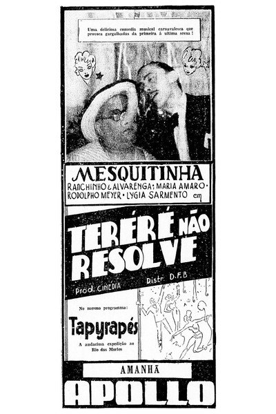 Póster de Tererê Não Resolve