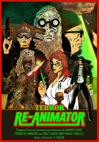 Póster de Terror Re-Animator