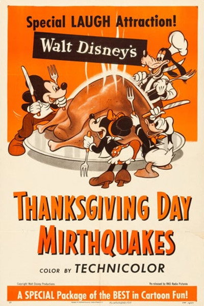 Póster de Thanksgiving Day Mirthquakes