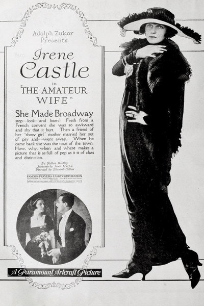 Póster de The Amateur Wife