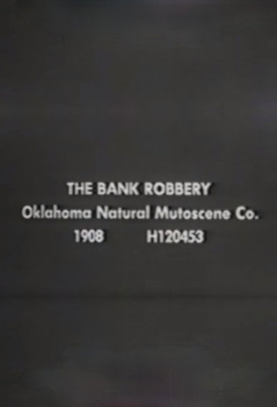 Póster de The Bank Robbery