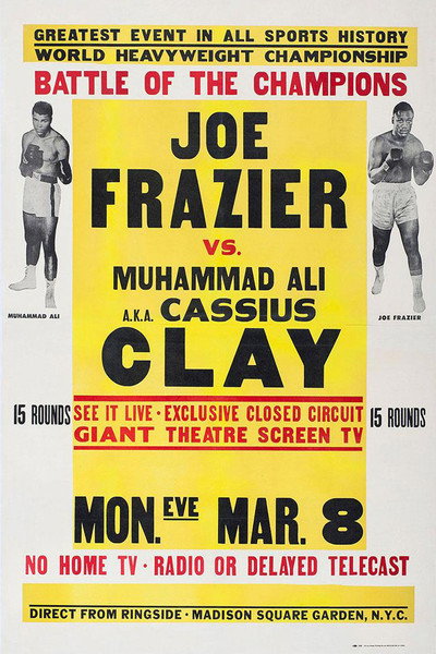 Póster de The Big Fight: Muhammad Ali - Joe Frazier