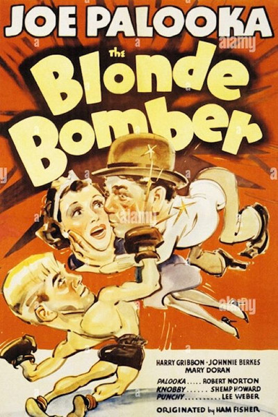 Póster de The Blonde Bomber