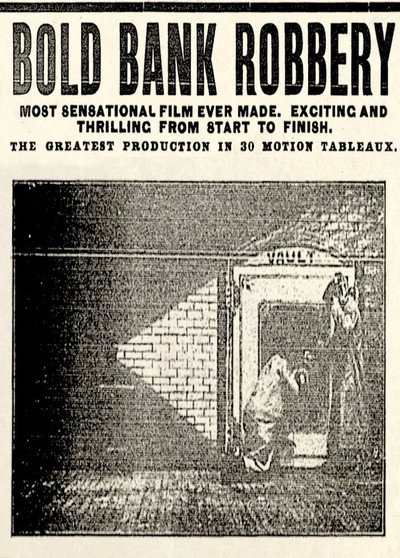 Póster de The Bold Bank Robbery