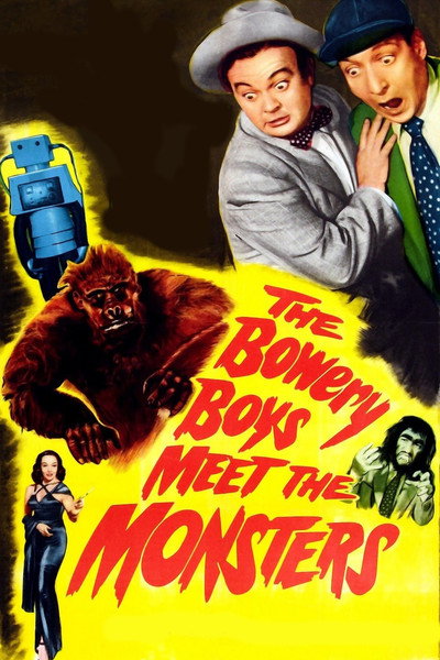 Póster de The Bowery Boys Meet the Monsters