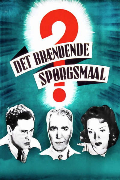 Póster de The Burning Question