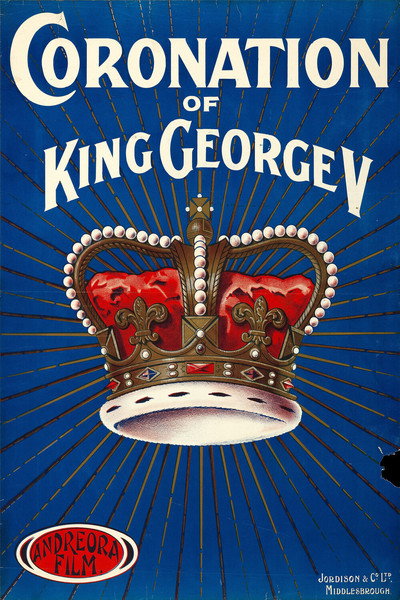 Póster de The Coronation of King George V