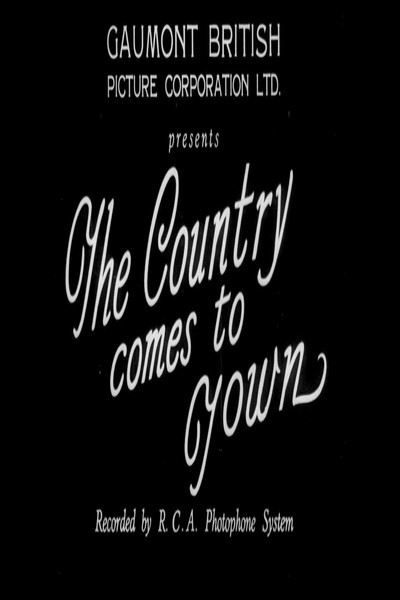 Póster de The Country Comes to Town