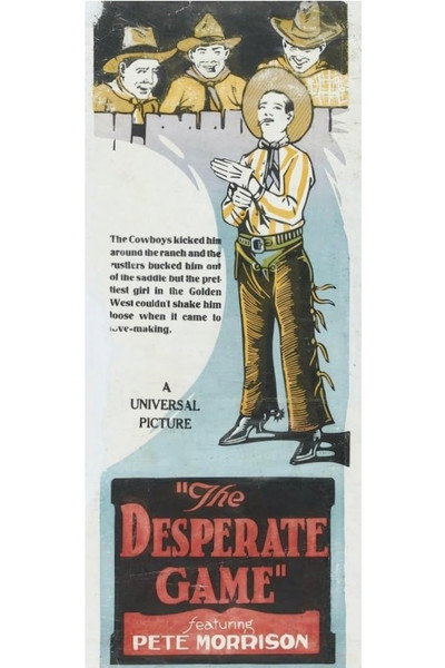 Póster de The Desperate Game