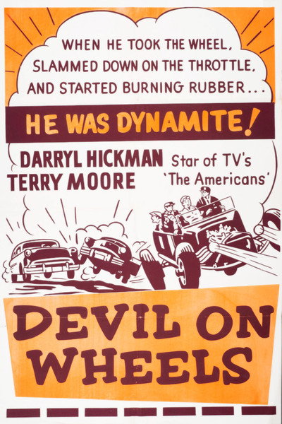 Póster de The Devil on Wheels