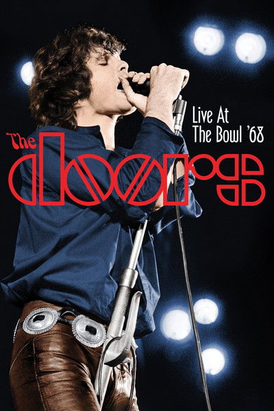 Póster de The Doors en concierto. Bowl 68