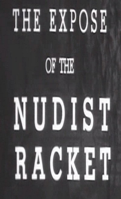 Póster de The Expose of the Nudist Racket