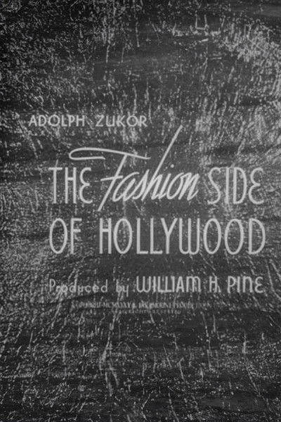 Póster de The Fashion Side of Hollywood