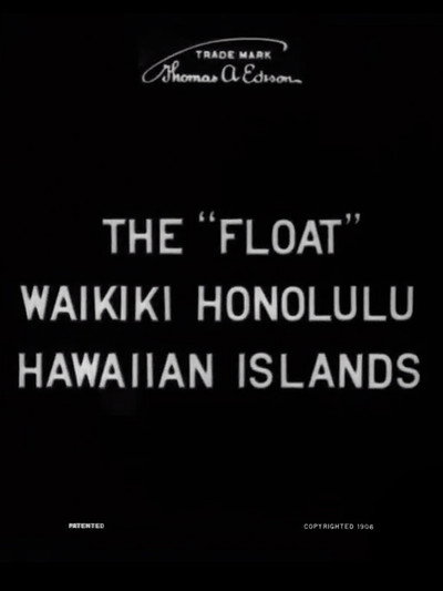 Póster de The 'Float', Waikiki, Honolulu, Hawaiian Islands