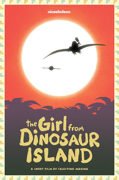 Póster de The Girl from Dinosaur Island