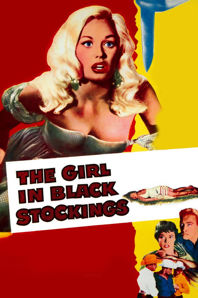 Póster de The Girl in Black Stockings