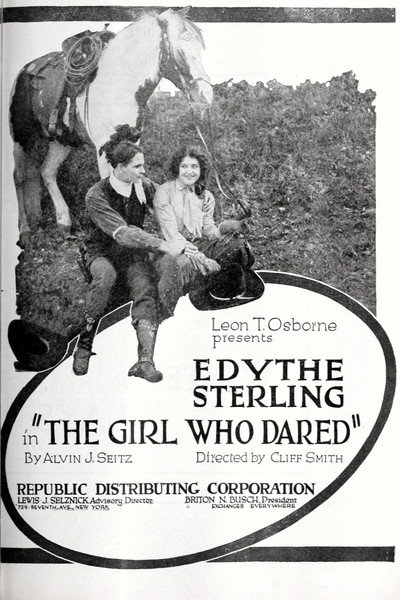 Póster de The Girl Who Dared