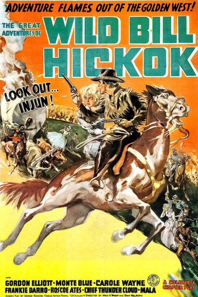 Póster de The Great Adventures of Wild Bill Hickok