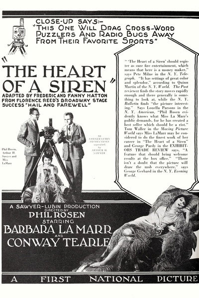 Póster de The Heart of a Siren