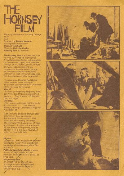 Póster de The Hornsey Film