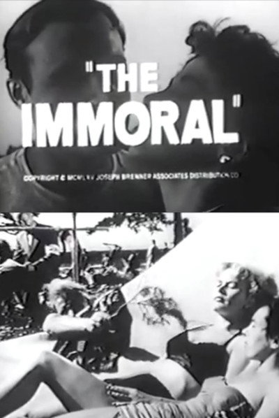 Póster de The Immoral