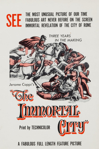 Póster de The Immortal City