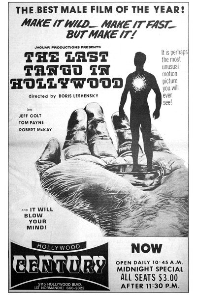 Póster de The Last Tango in Hollywood