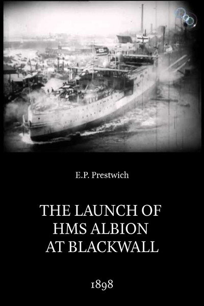 Póster de The Launch of HMS Albion at Blackwall