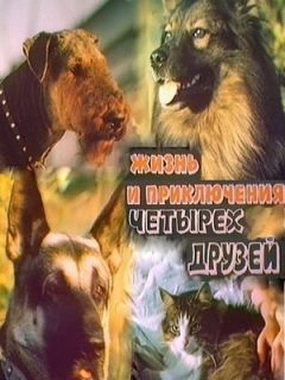 Póster de The Life and Adventures of Four Friends 1/2