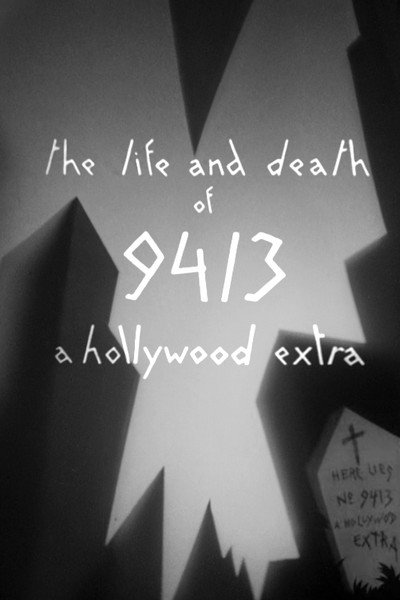 Póster de The Life and Death of 9413, a Hollywood Extra