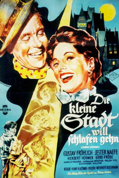 Póster de The Little Town Will Go to Sleep