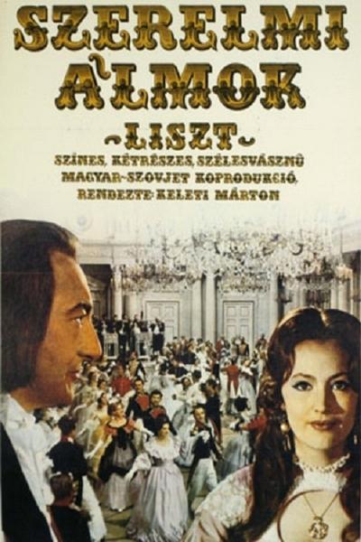 Póster de The Loves of Liszt