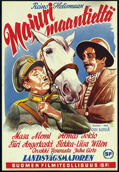 Póster de The Major Off the Highway