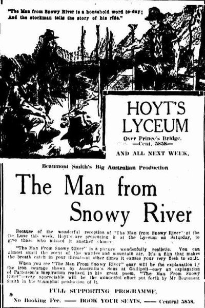 Póster de The Man from Snowy River