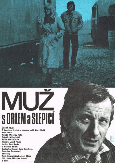 Póster de The Man with an Eagle and a Chicken
