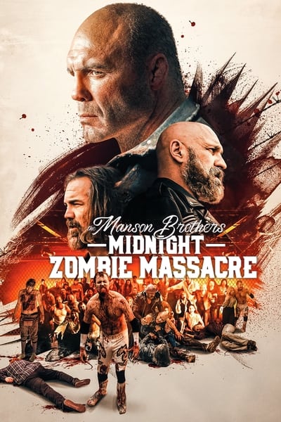 Póster de The Manson Brothers Midnight Zombie Massacre