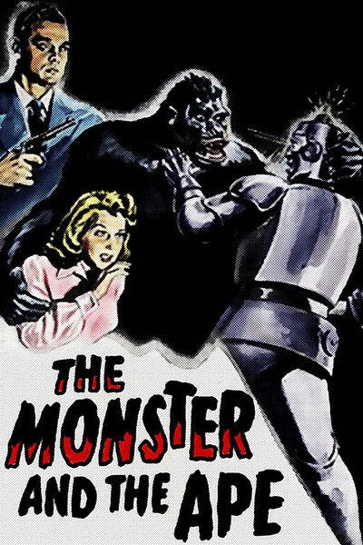Póster de The Monster and the Ape