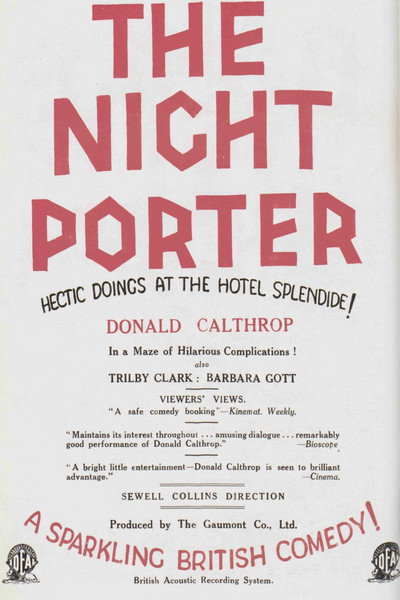 Póster de The Night Porter